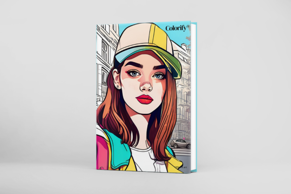 fashion vibes coloring book