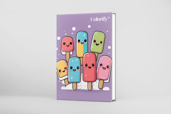 Popsicles Coloring Book PDF